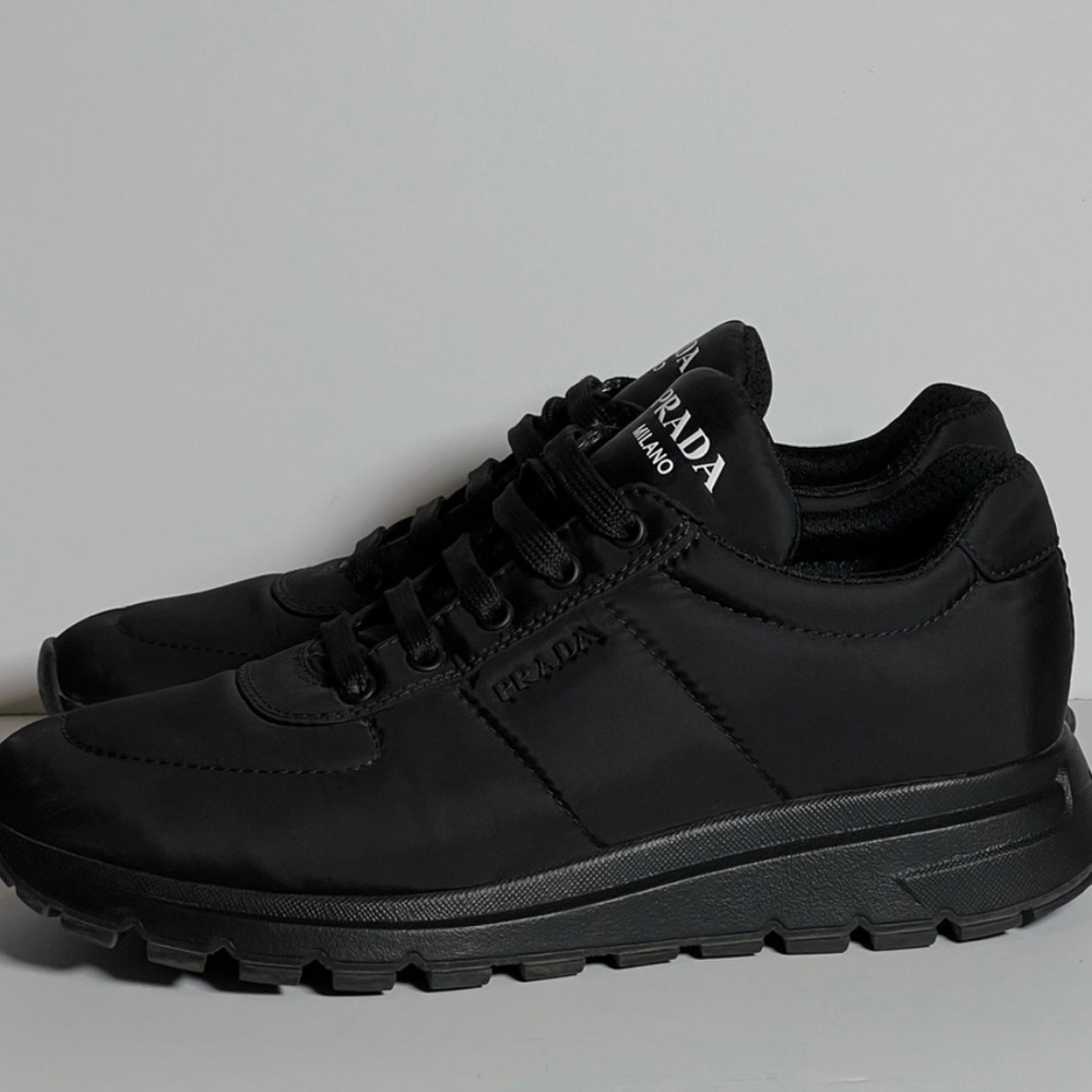 PRADA Renylon Black Sneaker